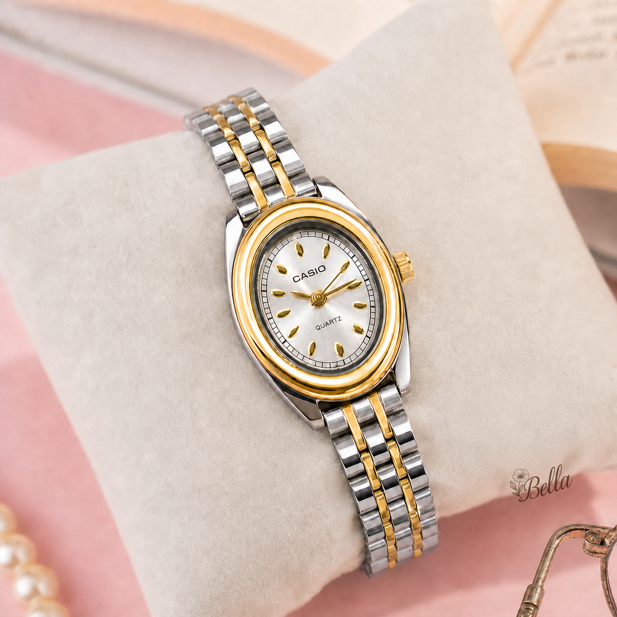 Montre Casio Acier Bicolore - Copie Originale