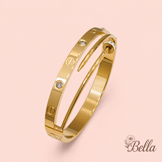 Bracelet Clou Moderne - En Acier Inoxydable