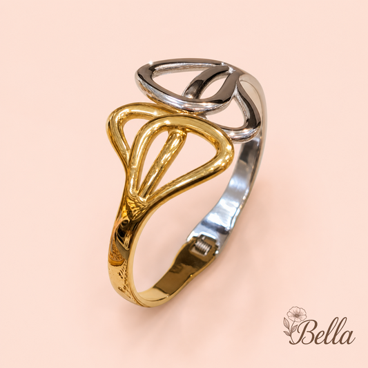 Bracelet Bicolore - En Acier Inoxydable