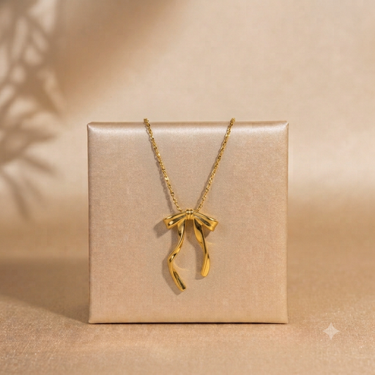 Collier Ribbon En Acier Inoxydable