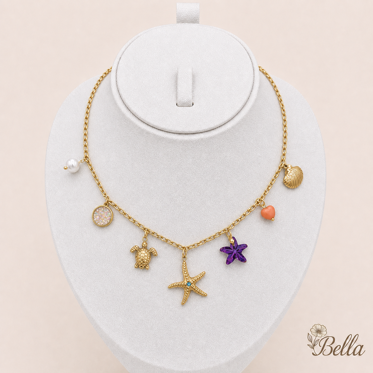 Collier « Brise d'Été » En Acier Inoxydable