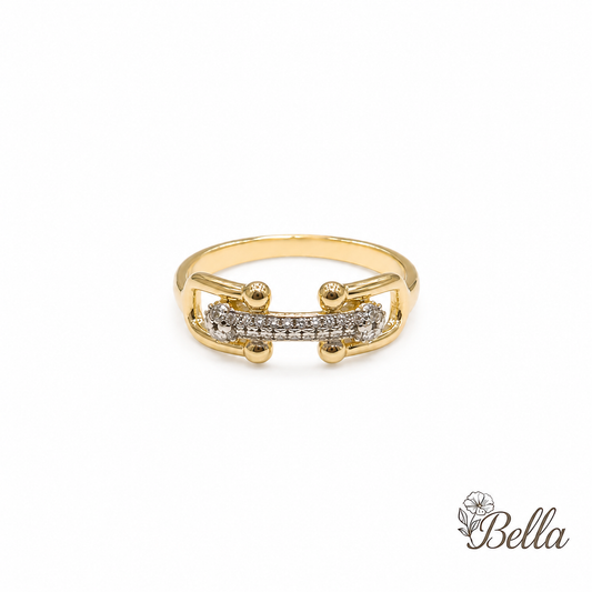 Bague Tendance - En Zircon